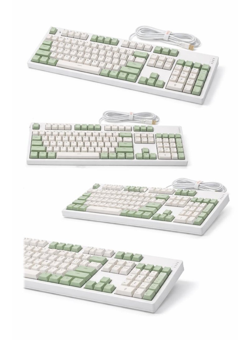 COX Full Size Mechanical Keyboard with Number Pad – USB Wired – Durable Keycaps for Gaming & Office - Image 2